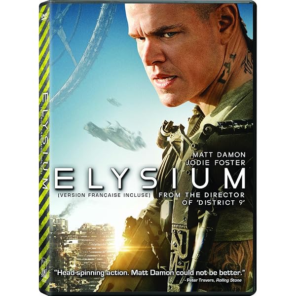 Amazon.com: Elysium (Blu-ray + DVD) (Blu-ray) : Matt Damon, Jodie